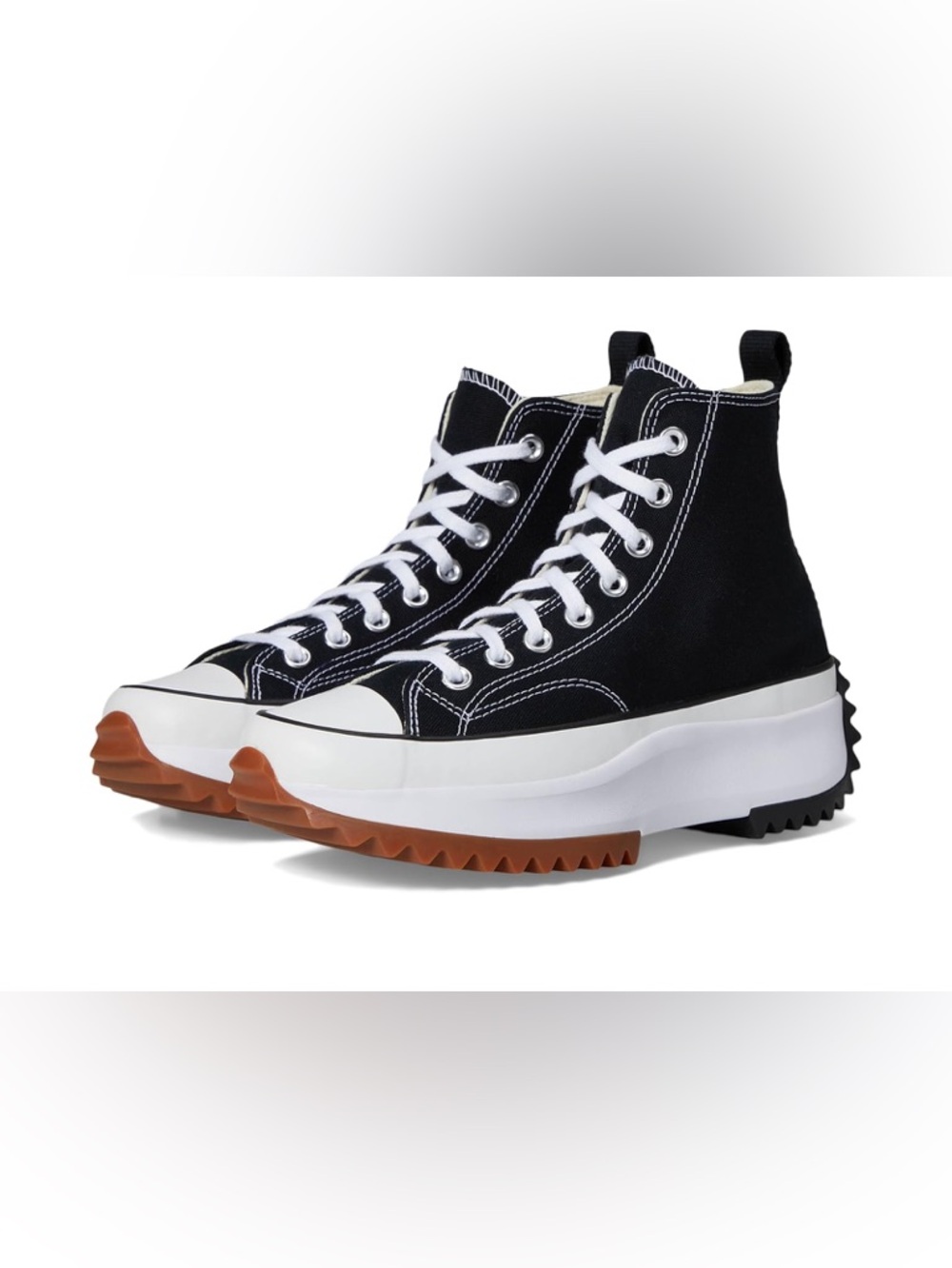 CONVERSE Black Run Star Hike Platform Shoes
